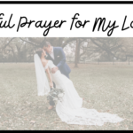 Powerful prayer for my love life. Pray for transformation in you and your future spouse. Pray for both of you to grow closer to God before each other.