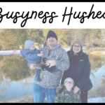Busyness is everywhere. Learn to hush the busyness in life like Jesus.