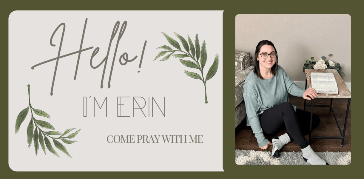 Come pray with me through all seasons of life.