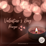 valentines day prayer and candle