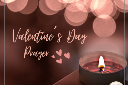 valentines day prayer and candle